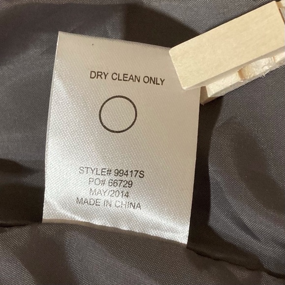 Rampage Grey Peacoat | Size S | Tailored | Office | Holiday | Fall Coats - Picture 10 of 13